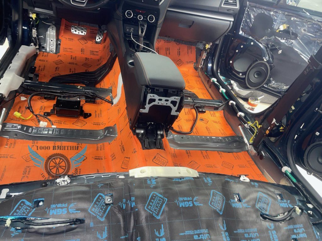 шумоизоляция авто в Одинцово