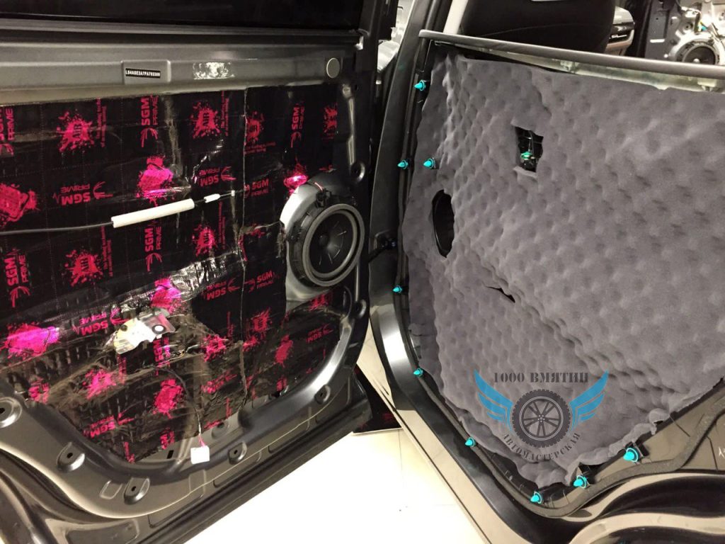 шумоизоляция автомобиля в одинцово